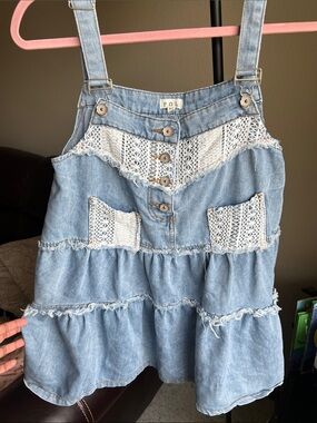 POL Denim Short dress size medium